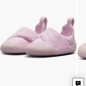 Pink Nike Swoosh 1 Toddler Size 5